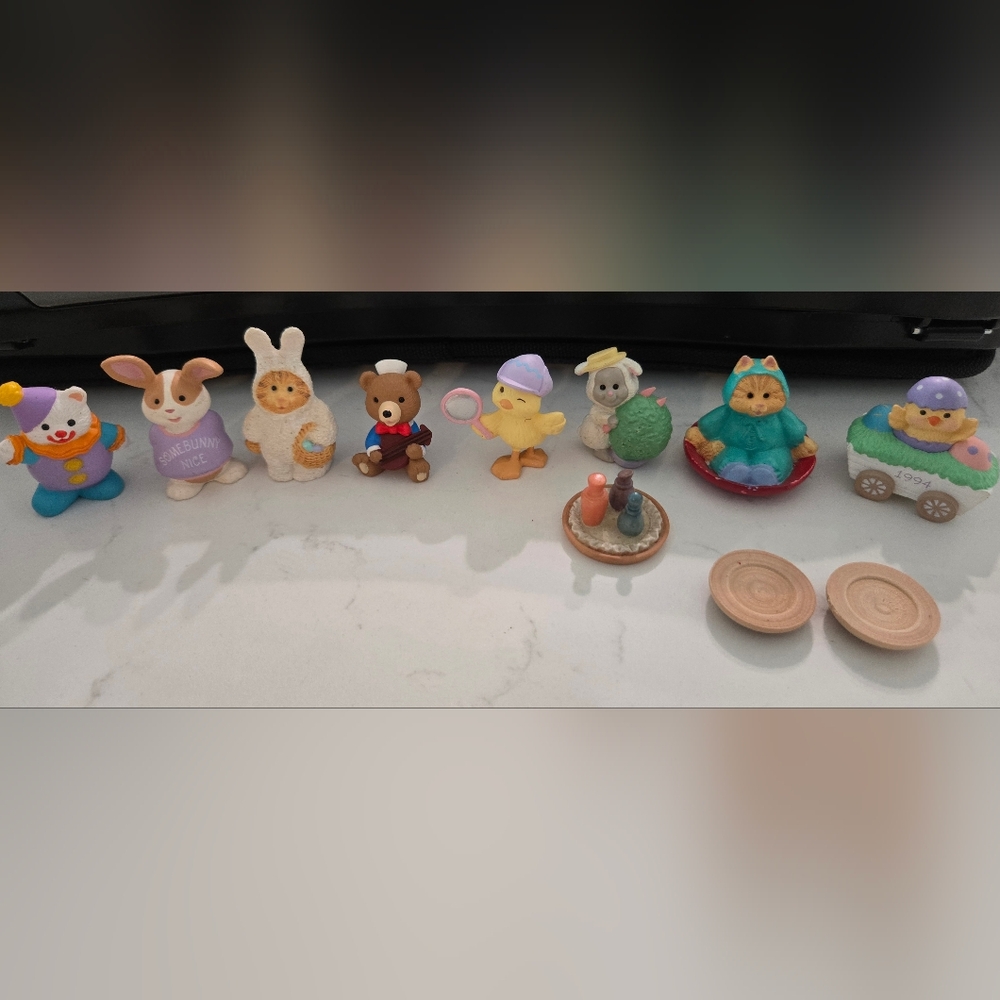 Hallmark Merry Miniatures Lot Easter Birthday
